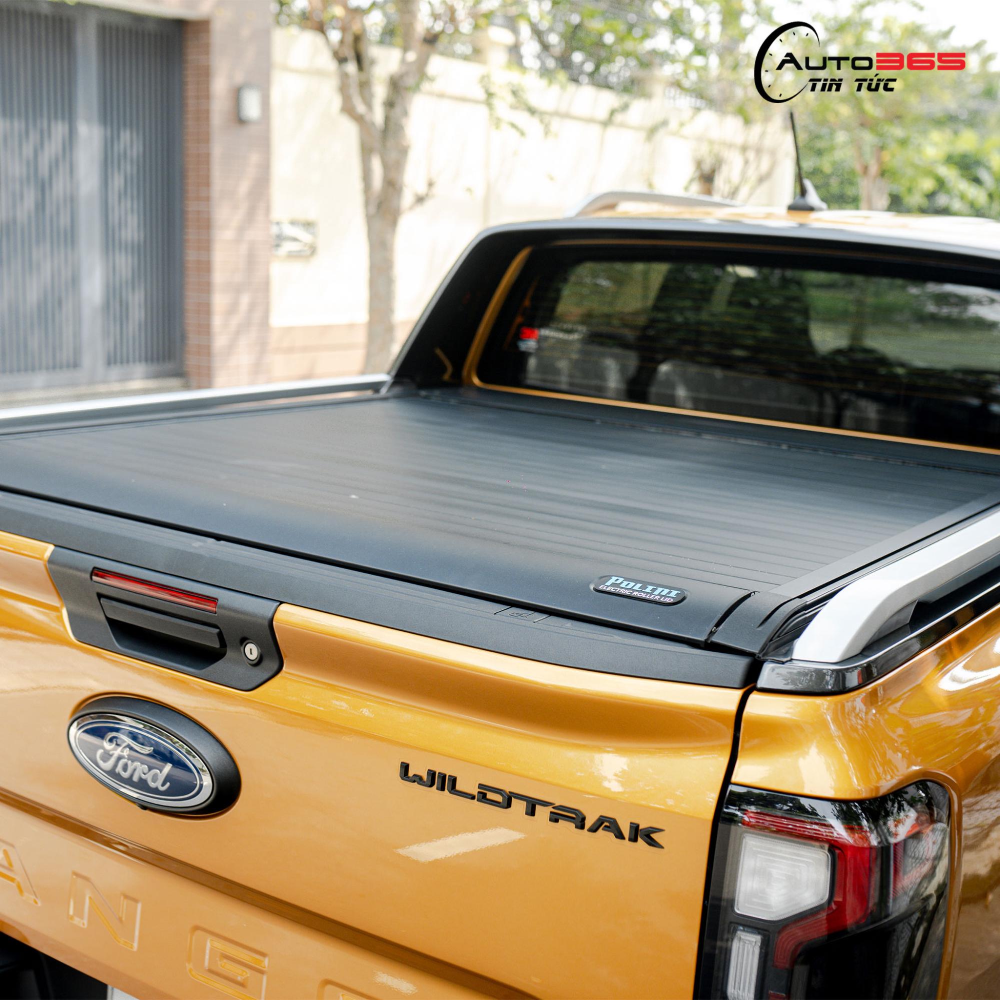 Ford Ranger lắp nắp thùng