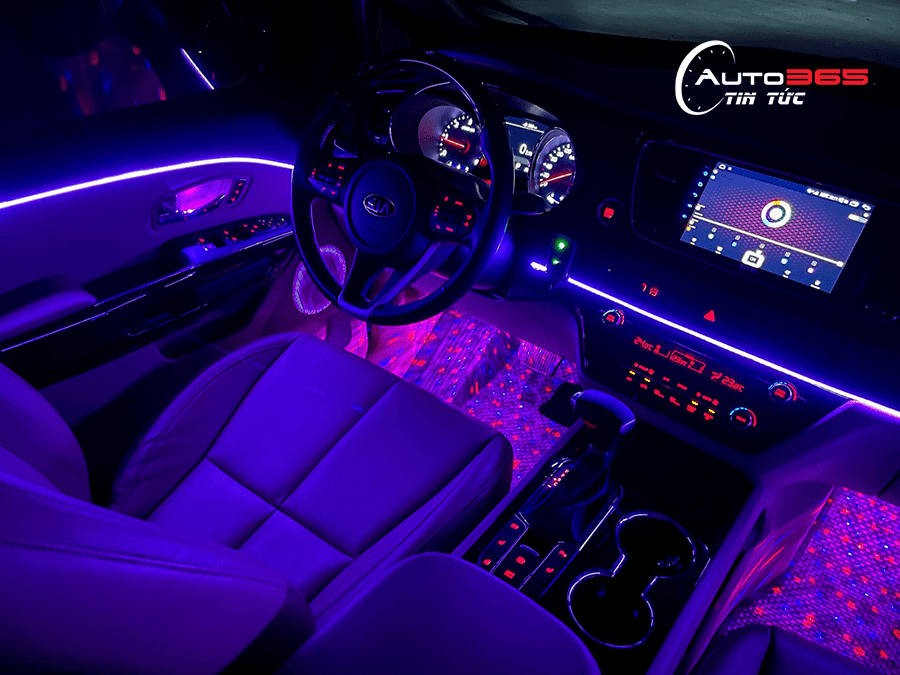 nâng cấp led viền nội thất cardi
