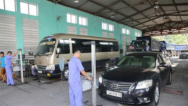 Các bước thực hiện đăng kiểm xe ô tô 