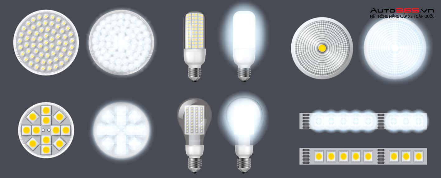 SO SÁNH 3 CÔNG NGHỆ CHIP LED THÔNG DỤNG HIỆN NAY