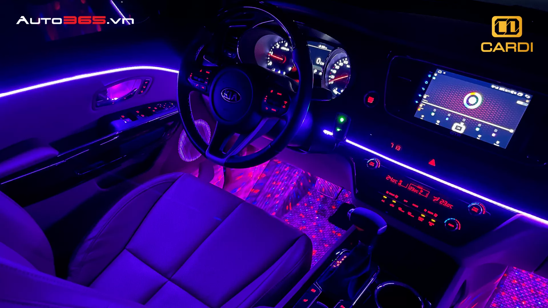 TÍNH NĂNG LED VIỀN CARDI ULTRA LIGHTS