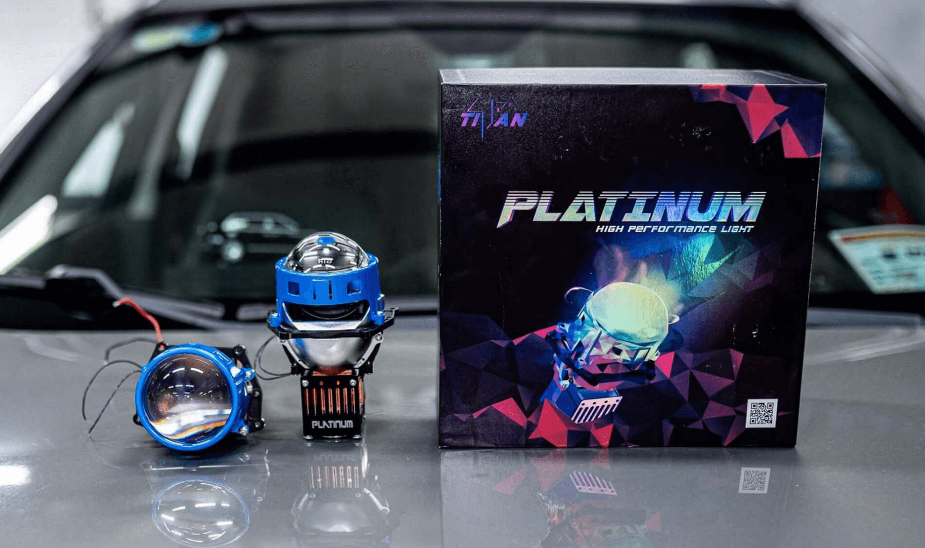 Bi laser Titan Platinum Plus - Body thiết kế thông minh dễ dàng tháo lắp, bảo trì