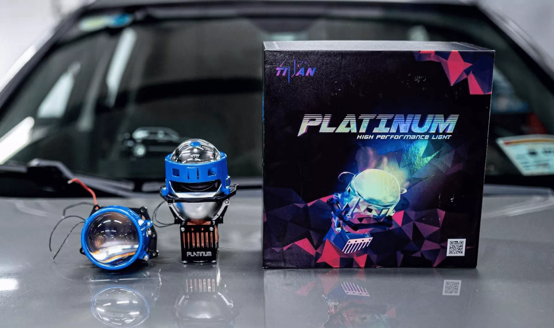 Bi laser Titan Platinum Plus - Body thiết kế thông minh dễ dàng tháo lắp, bảo trì
