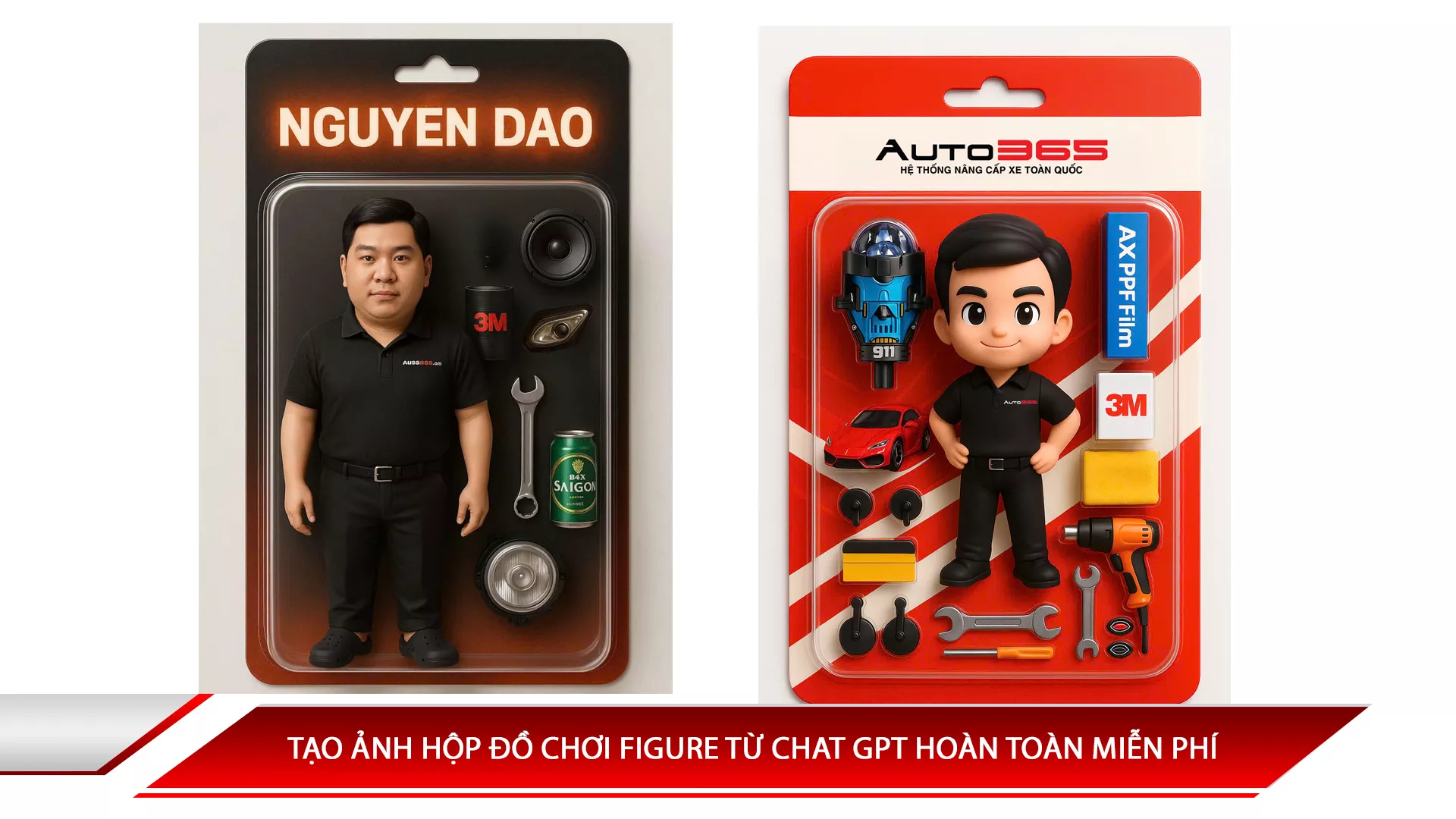 TẠO ẢNH HỘP ĐỒ CHƠI FIGURE TỪ CHAT GPT HOÀN TOÀN MIỄN PHÍ