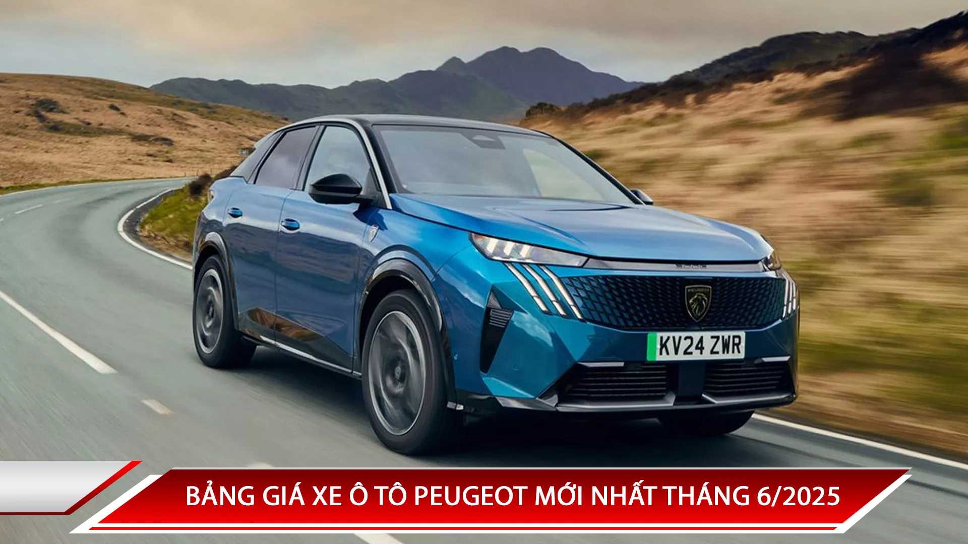 Bảng giá ô tô Peugeot mới nhất tháng 6/2025