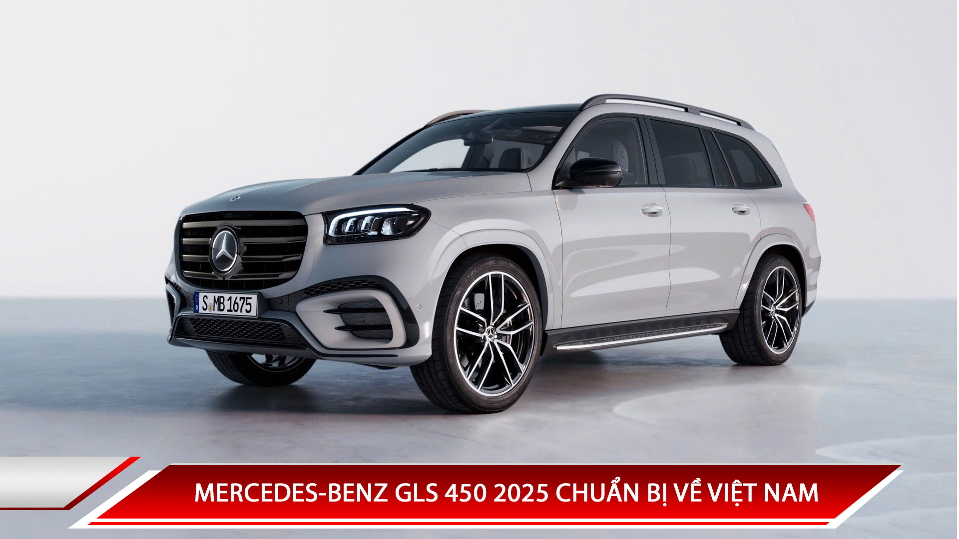 Mercedes-Benz GLS 450 2025 chuẩn bị về Việt Nam với giá dự kiến 5,7 tỷ đồng