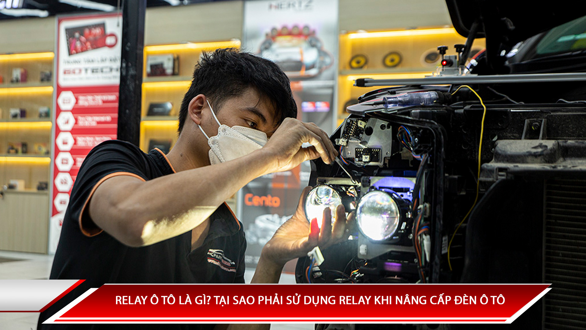 Relay ô tô là gì? Tại sao nên sử dụng Relay khi nâng cấp đèn ô tô
