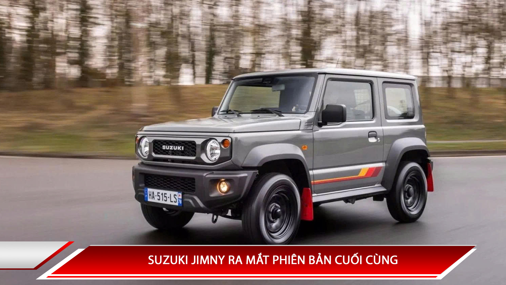 Suzuki Jimny ra mắt phiên bản cuối cùng