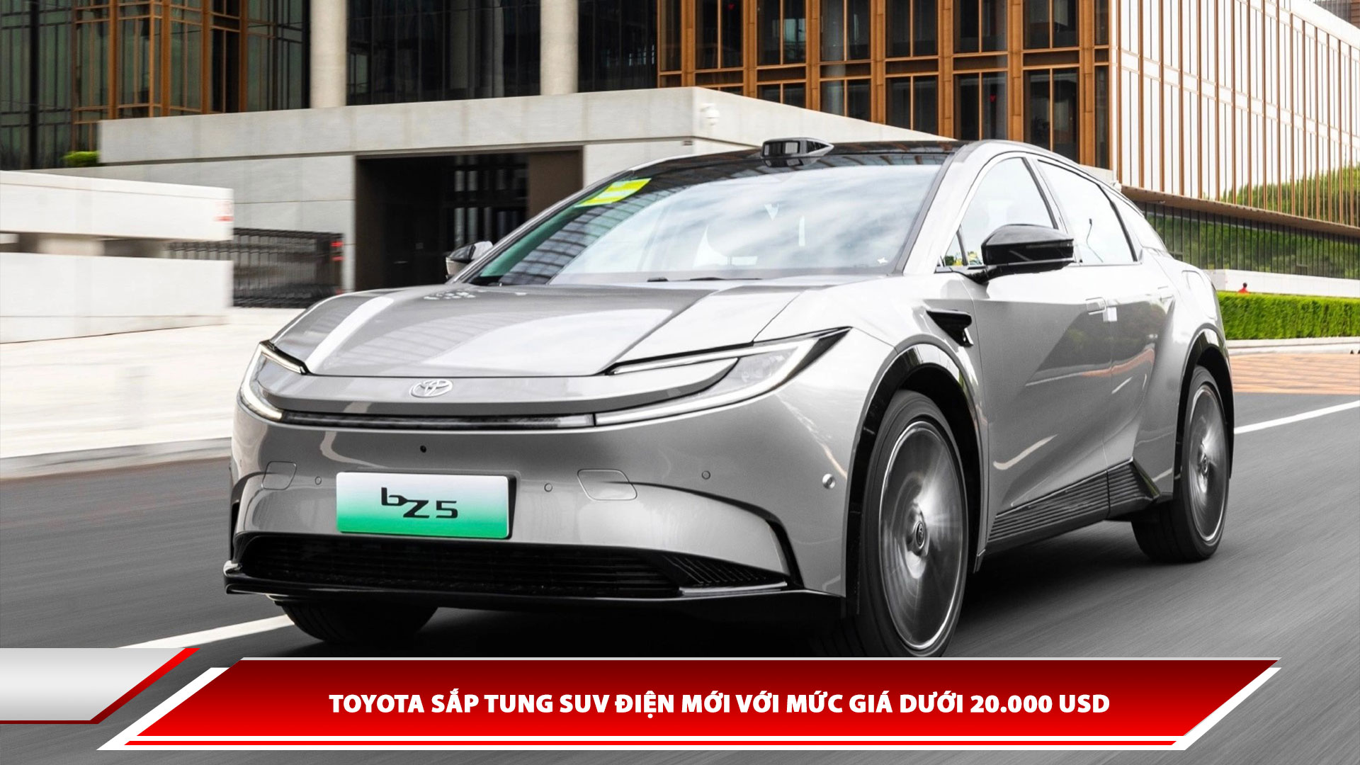 Toyota sắp tung SUV điện mới với mức giá dưới 20.000 USD