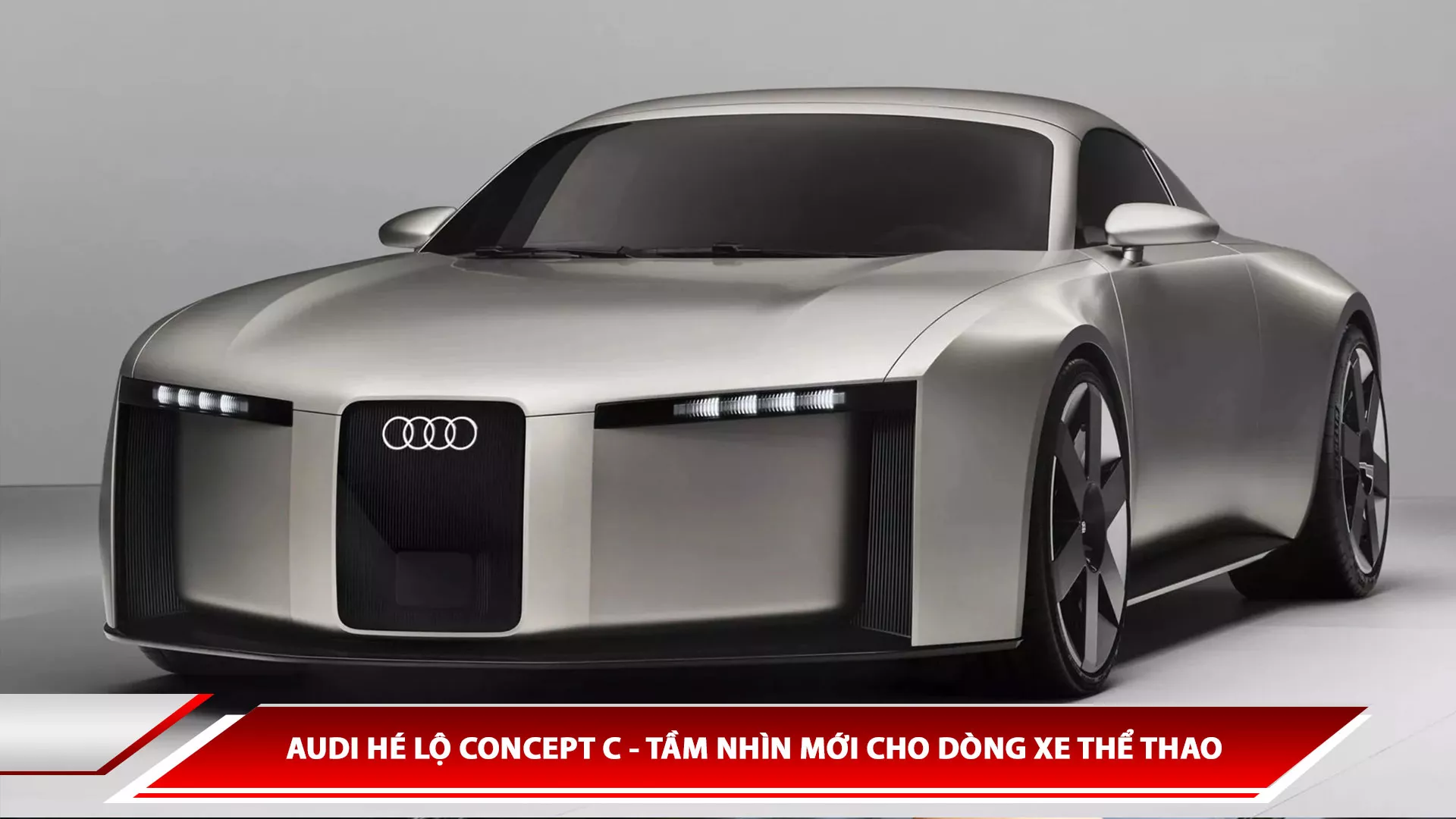 Audi hé lộ Concept C - Tầm nhìn mới cho dòng xe thể thao