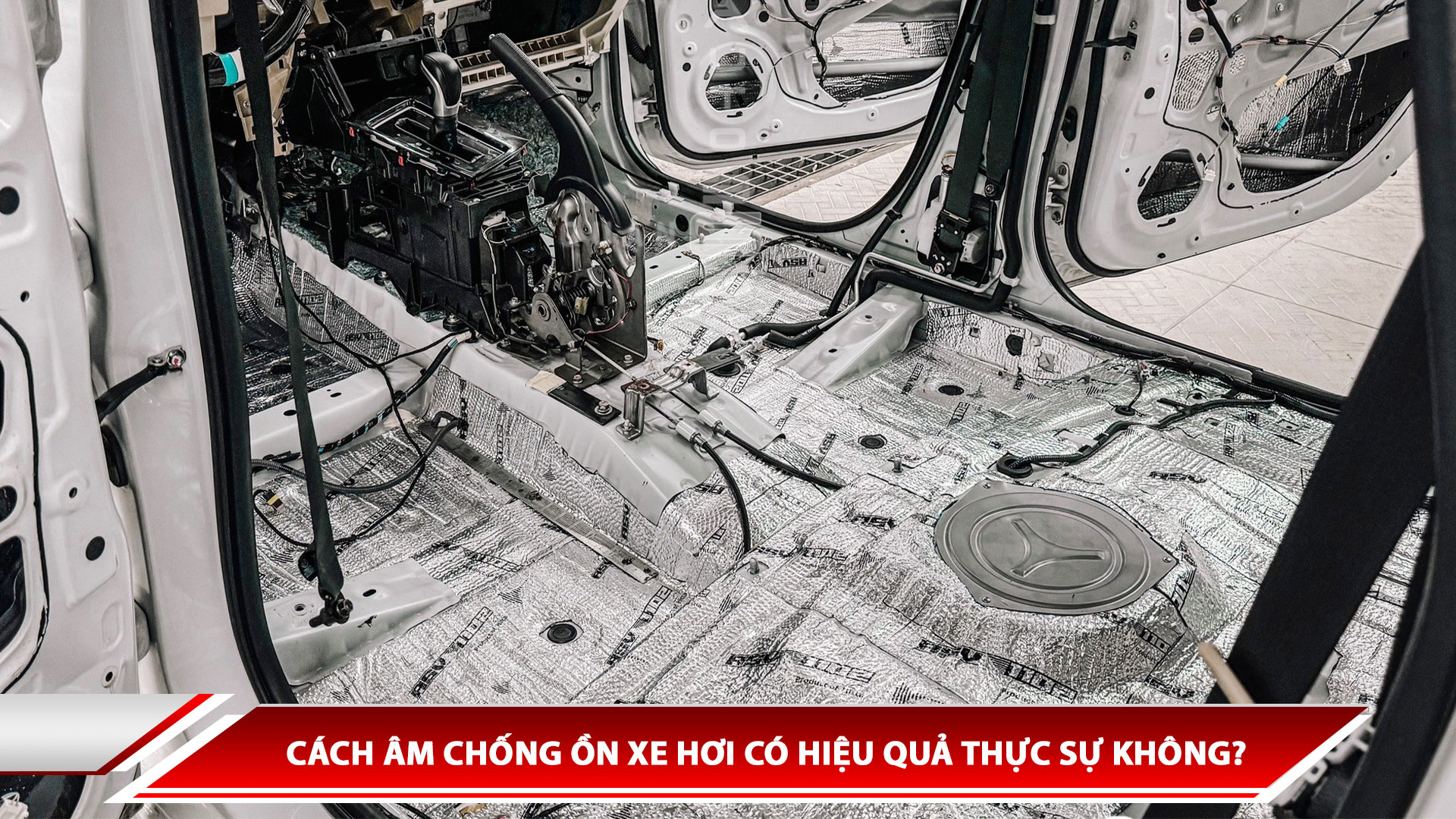 Cách âm chống ồn xe hơi có hiệu quả thực sự không?