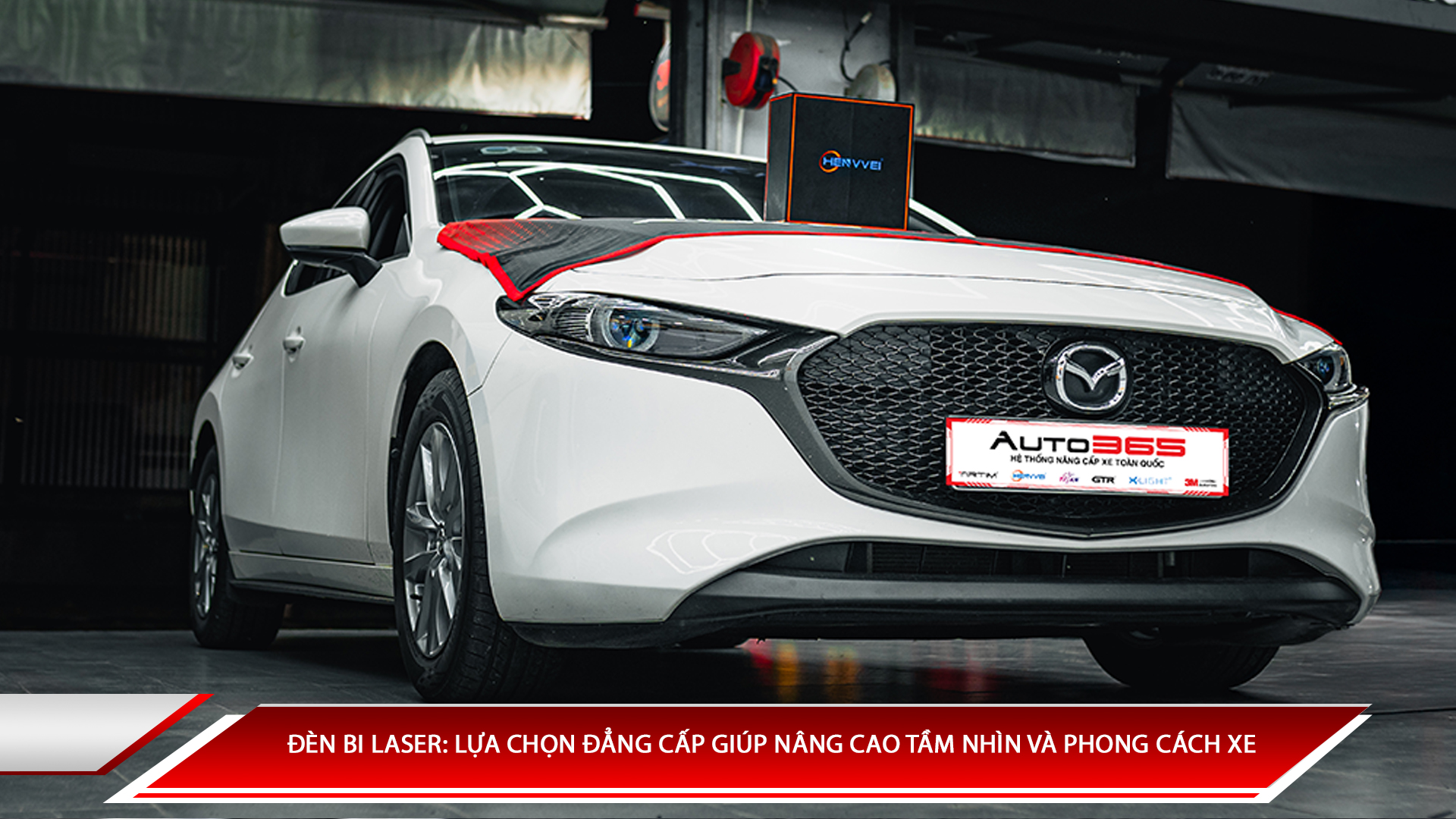 Đèn bi laser: Lựa chọn đẳng cấp giúp nâng cao tầm nhìn và phong cách xe