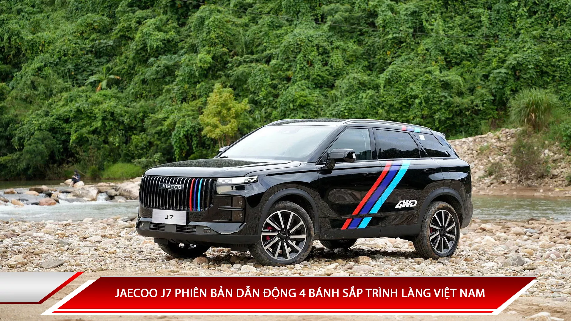 Jaecoo J7 phiên bản dẫn động 4 bánh sắp trình làng việt nam