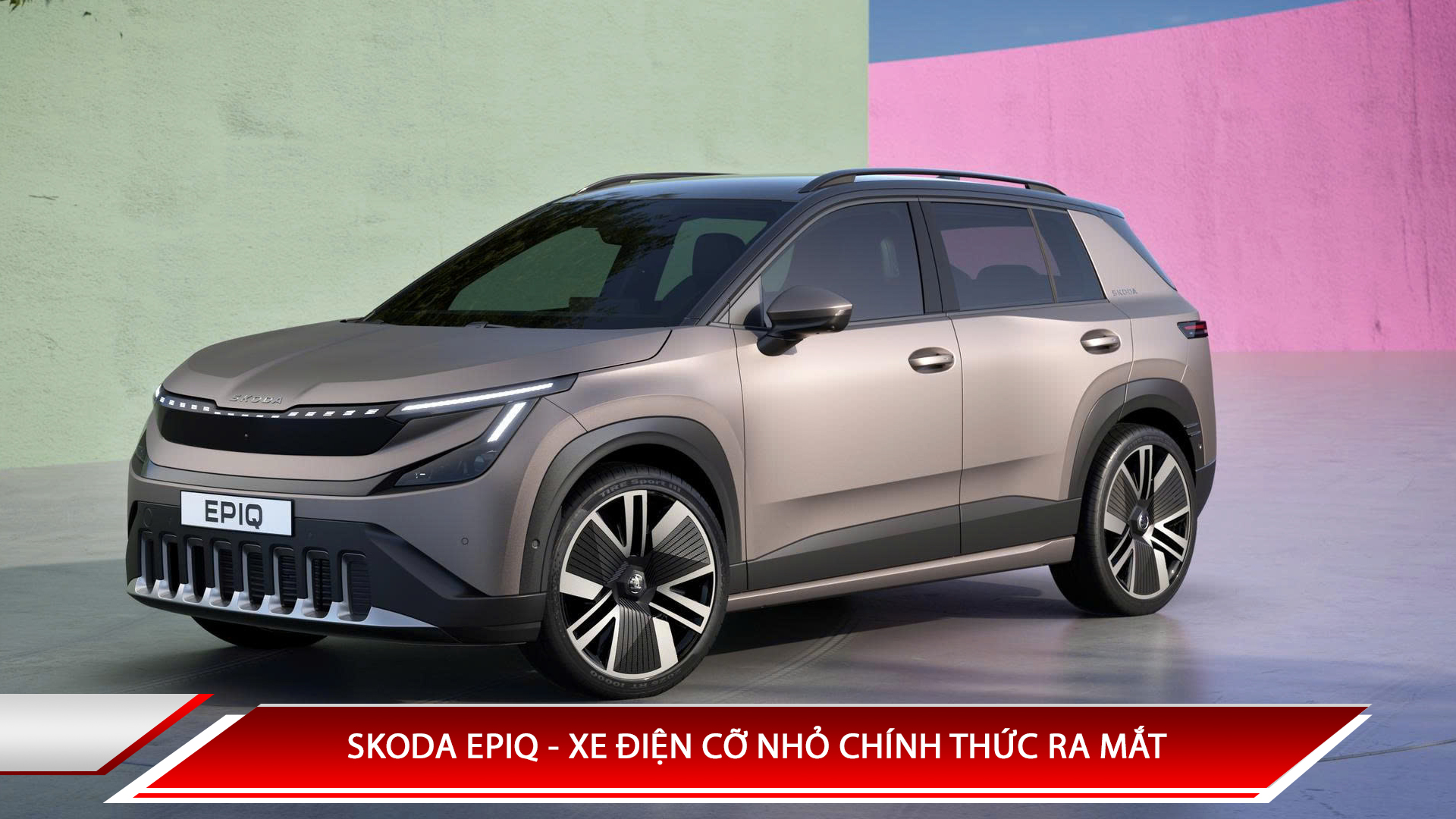 Skoda Epid - xe điện cỡ nhỏ chính thức ra mắt