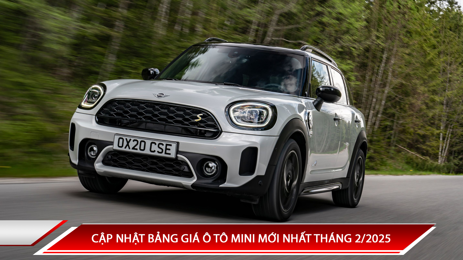 CẬP NHẬT BẢNG GIÁ Ô TÔ MINI MỚI NHẤT THÁNG 2/2025