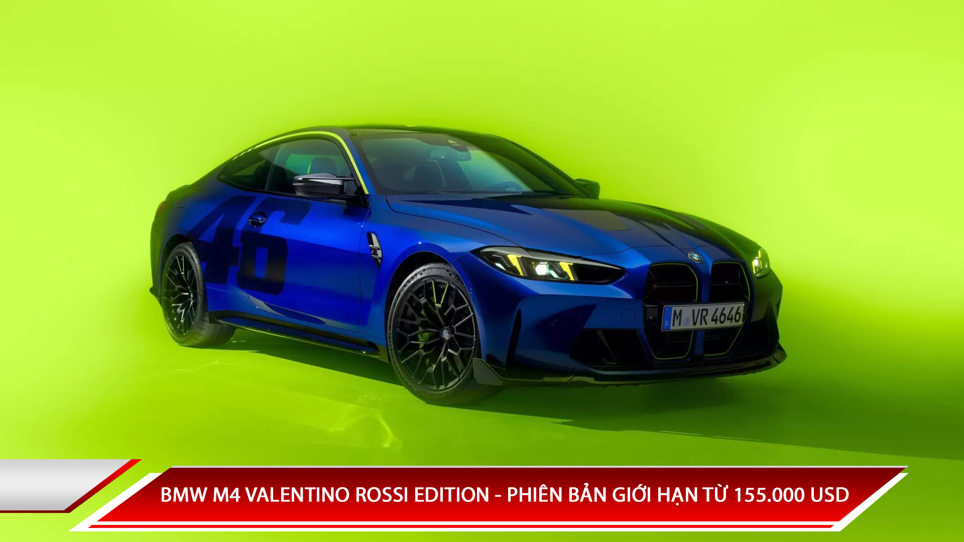 BMW M4 VALENTINO ROSSI EDITION - PHIÊN BẢN GIỚI HẠN TỪ 155.000 USD