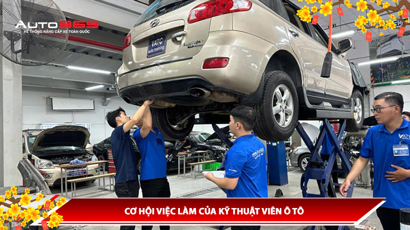 CƠ HỘI VIỆC LÀM CỦA KỸ THUẬT VIÊN Ô TÔ - NHỮNG NHU CẦU VÀ THÁCH THỨC