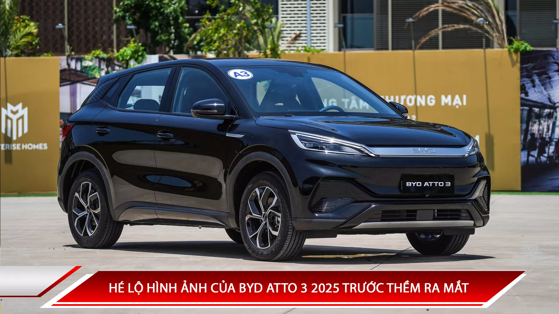 HÉ LỘ HÌNH ẢNH CỦA BYD ATTO 3 2025 TRƯỚC THỀM RA MẮT