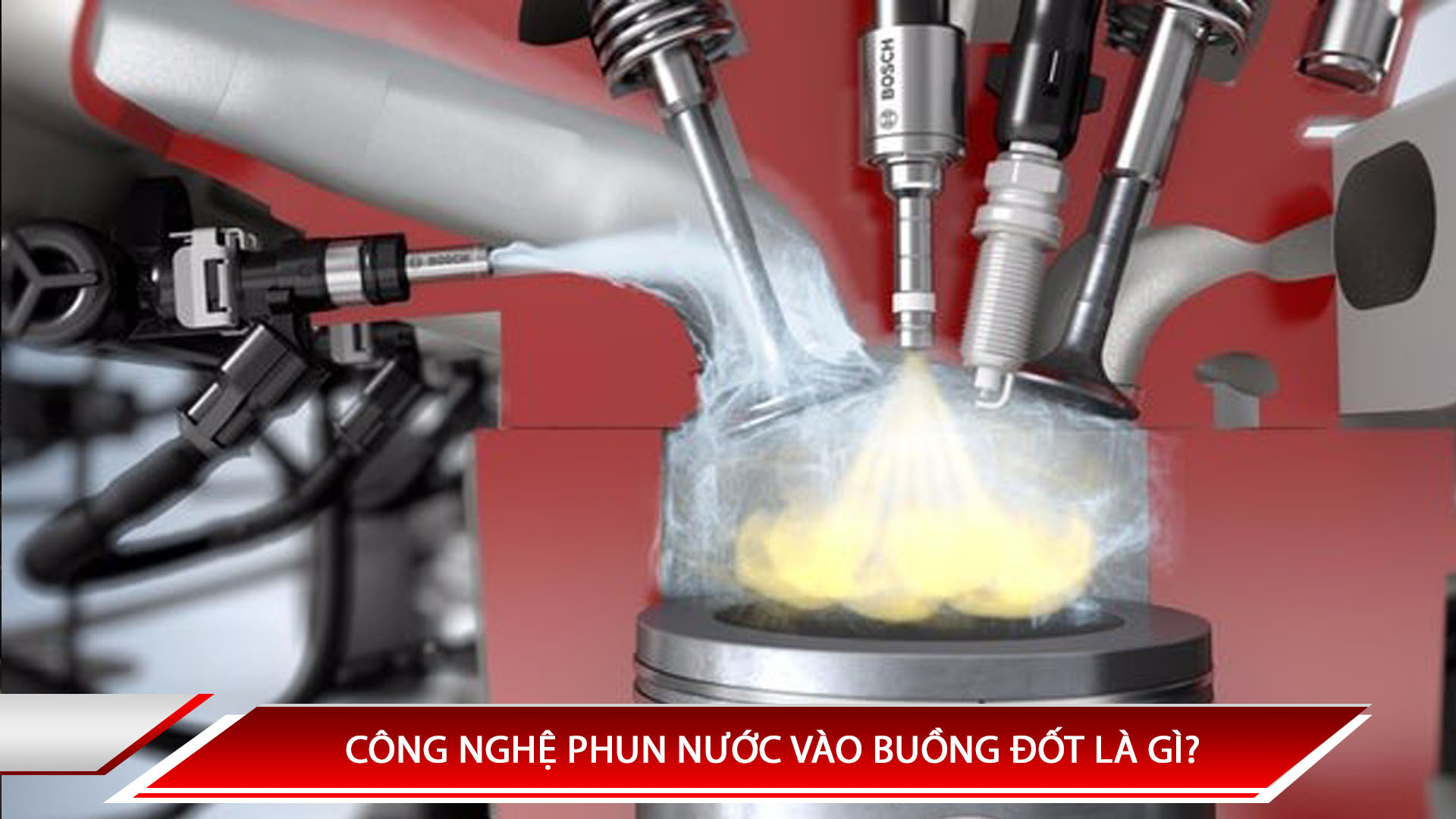CÔNG NGHỆ PHUN NƯỚC VÀO BUỒNG ĐỐT LÀ GÌ?