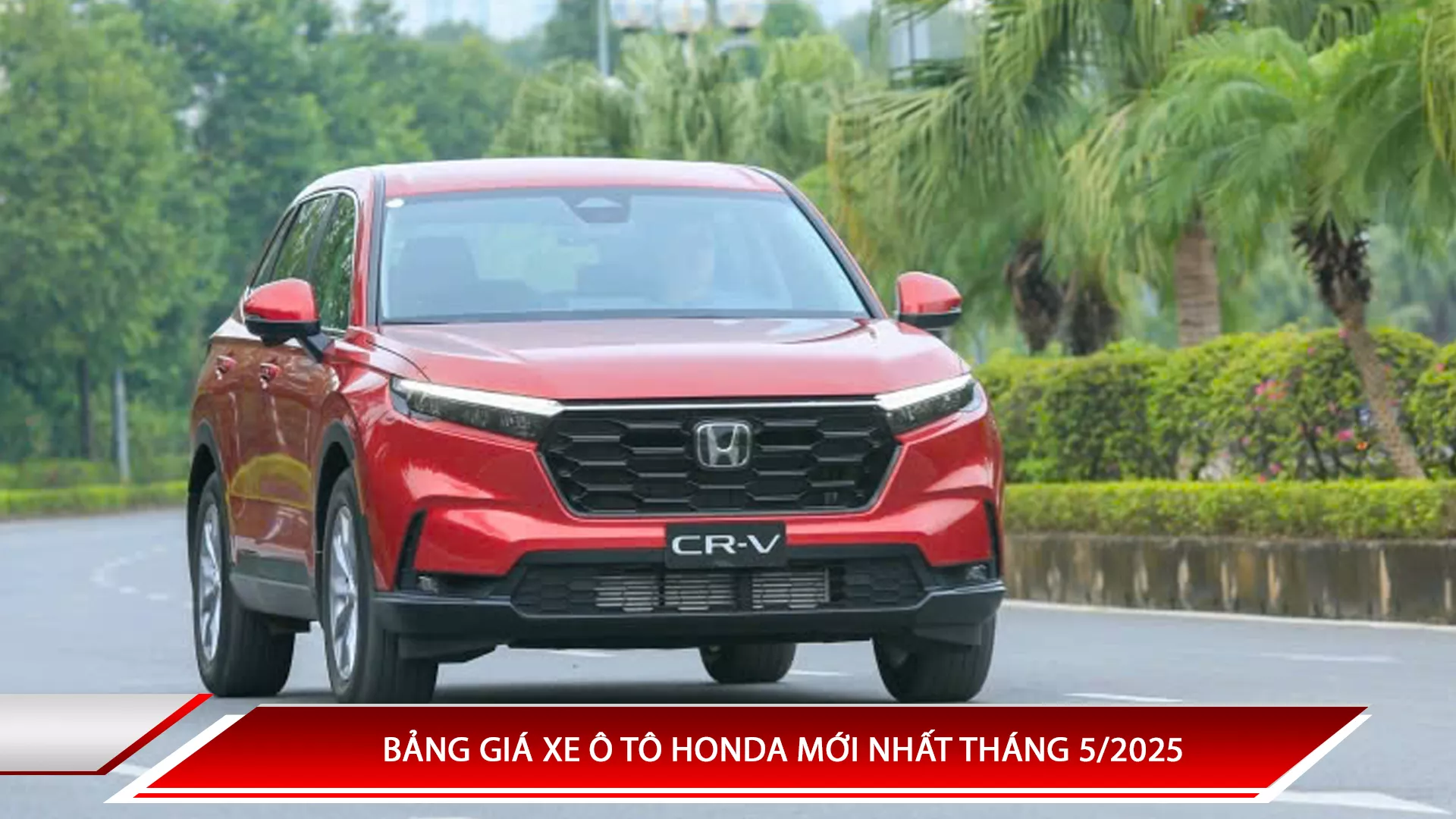 Bảng giá ô tô Honda mới nhất tháng 5/2025