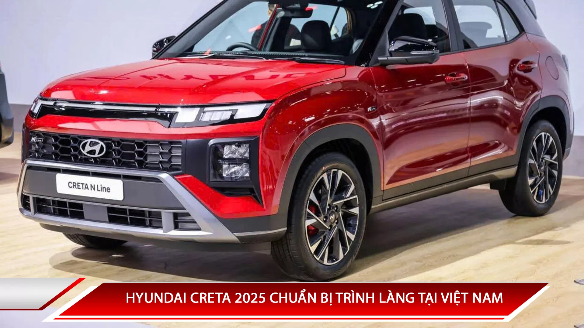 Hyundai Creta 2025 chuẩn bị trình làng tại Việt Nam