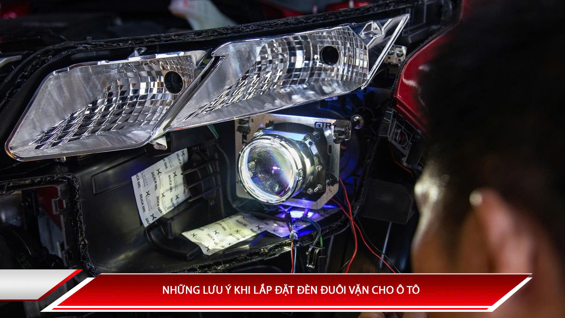 Những lưu ý khi lắp đặt đèn đuôi vặn ô tô