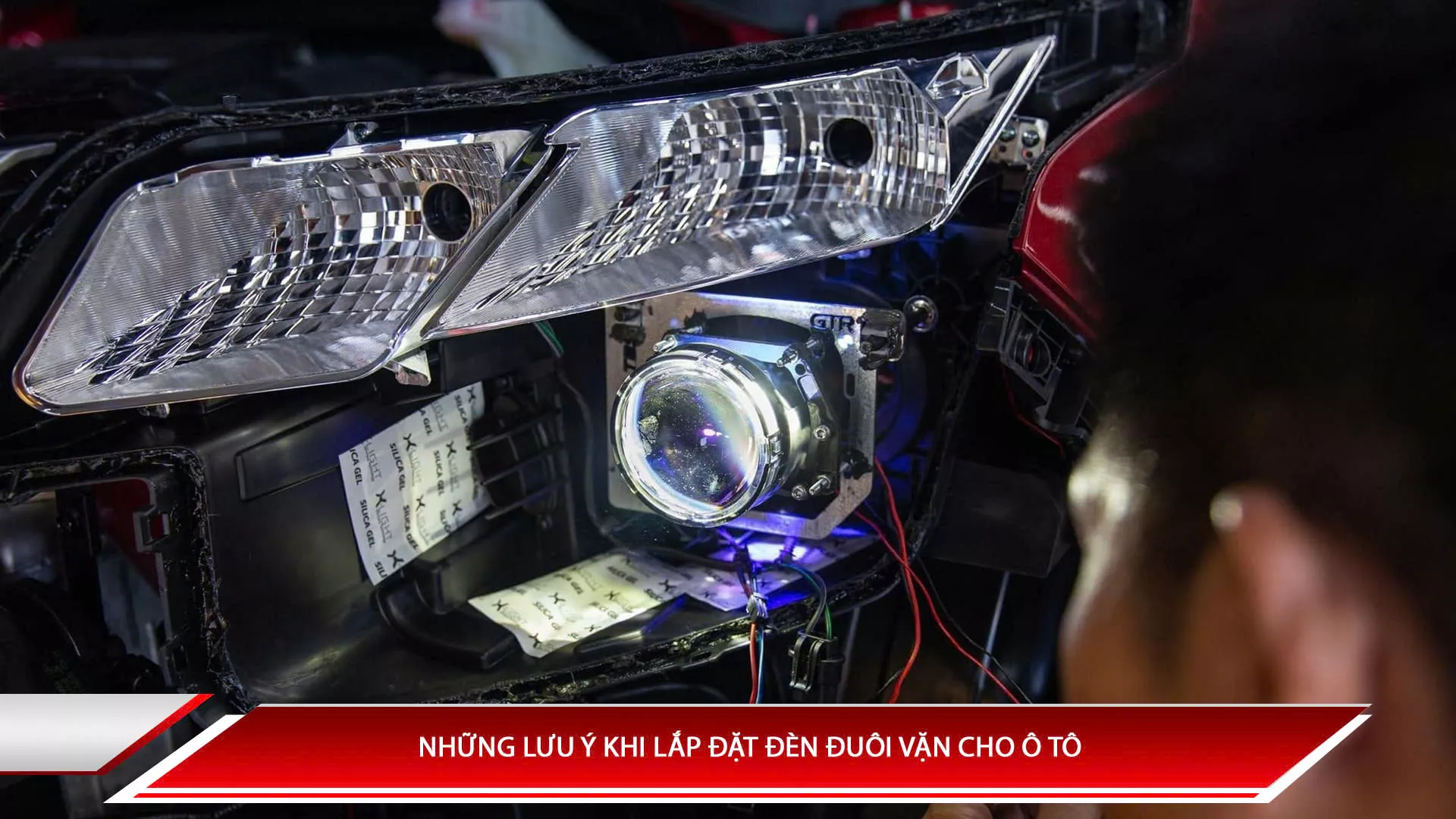 Những lưu ý khi lắp đặt đèn đuôi vặn ô tô