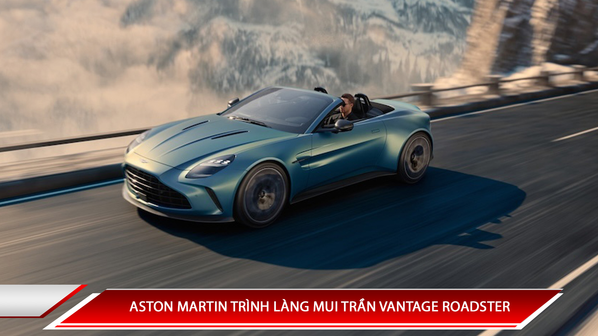 Aston Martin trình làng mui trần Vantage Roadster