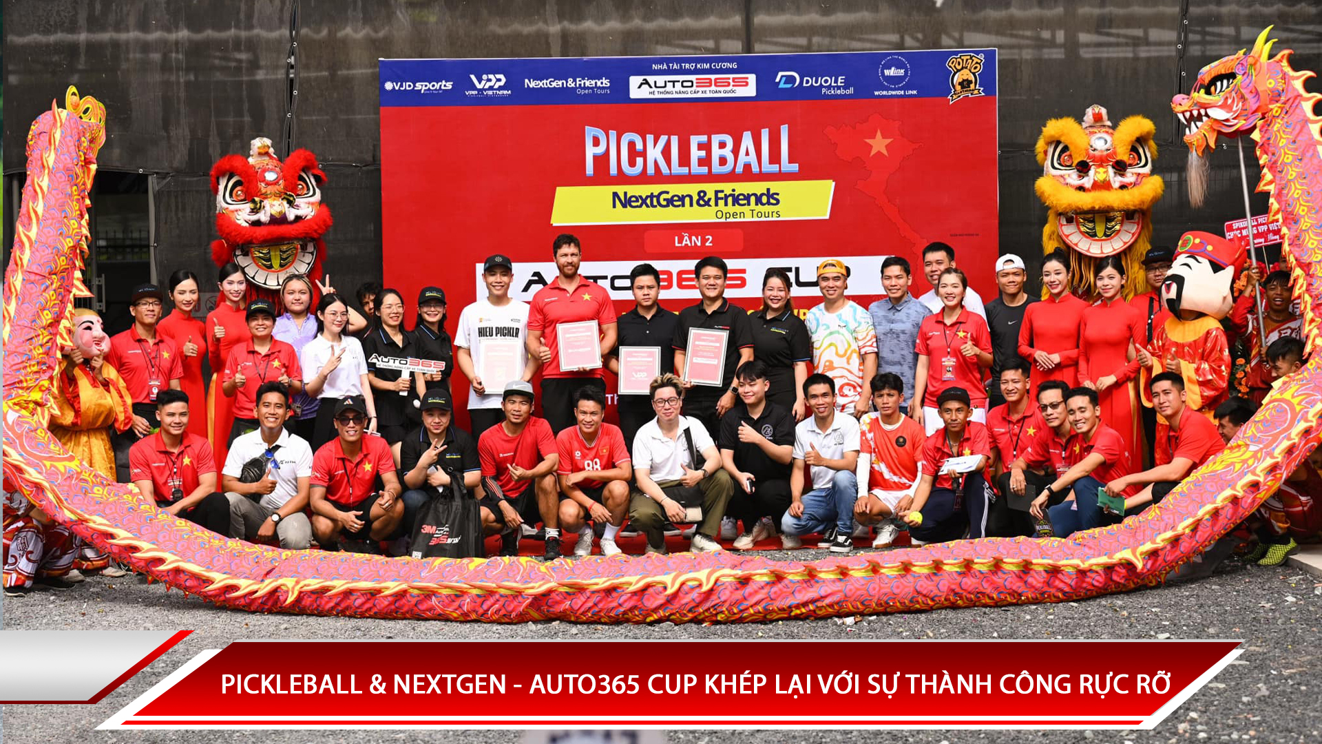 Pickleball & Nextgen - Auto365 Cup khép lại thành công rực rỡ