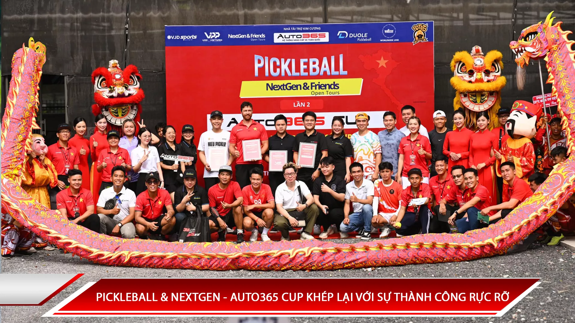 Pickleball & Nextgen - Auto365 Cup khép lại thành công rực rỡ