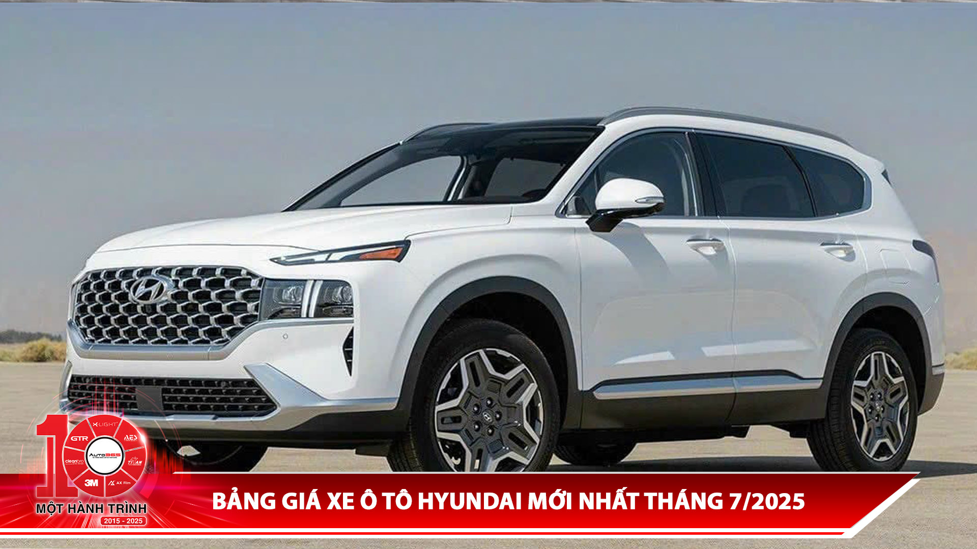 Bảng giá xe ô tô Hyundai mới nhất tháng 7