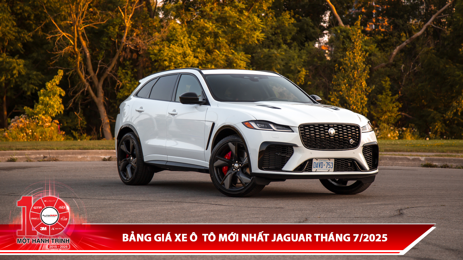 Bảng giá xe ô tô Jaguar tháng 7/2025 mới nhất