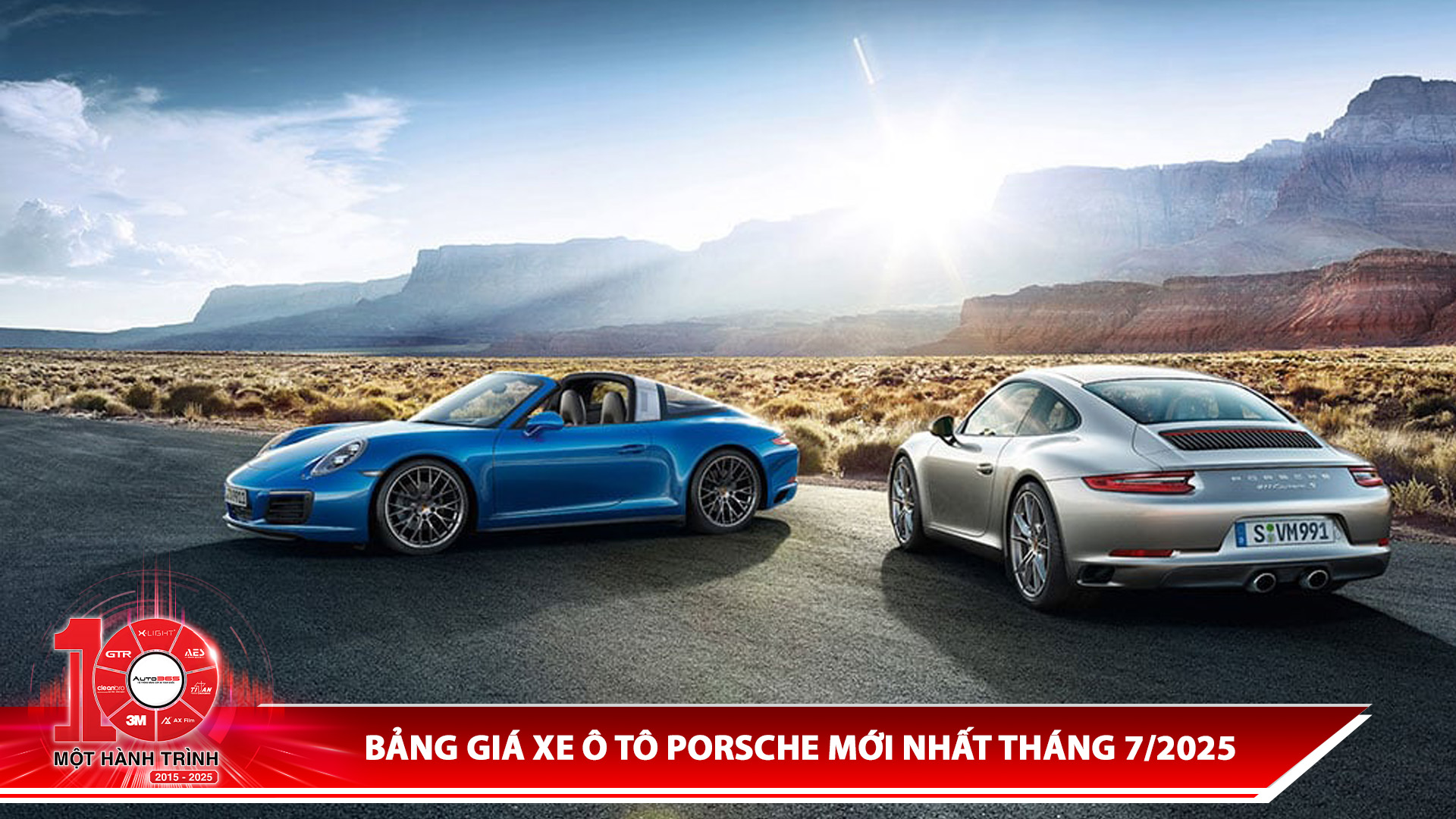 Bảng giá xe ô tô Porsche mới nhất tháng 7/2025