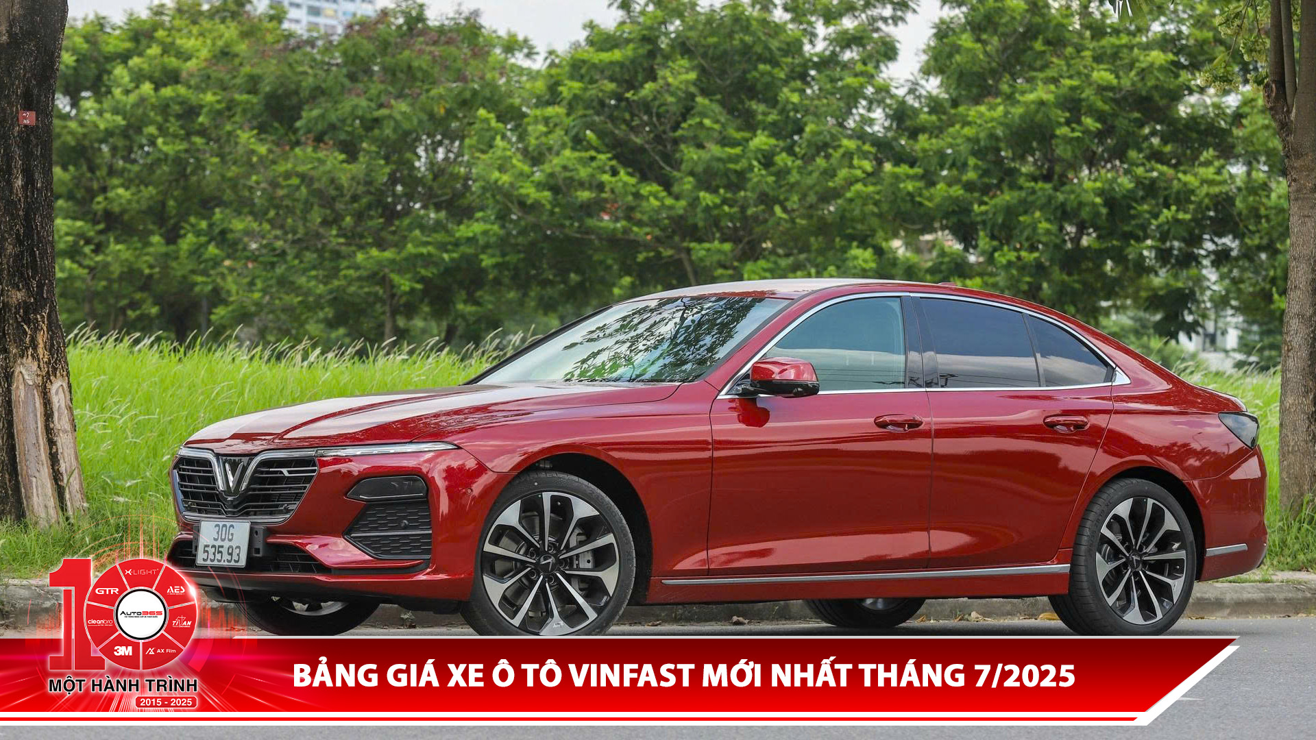 Bảng giá xe ô tô Vinfast mới nhất tháng 7/2025