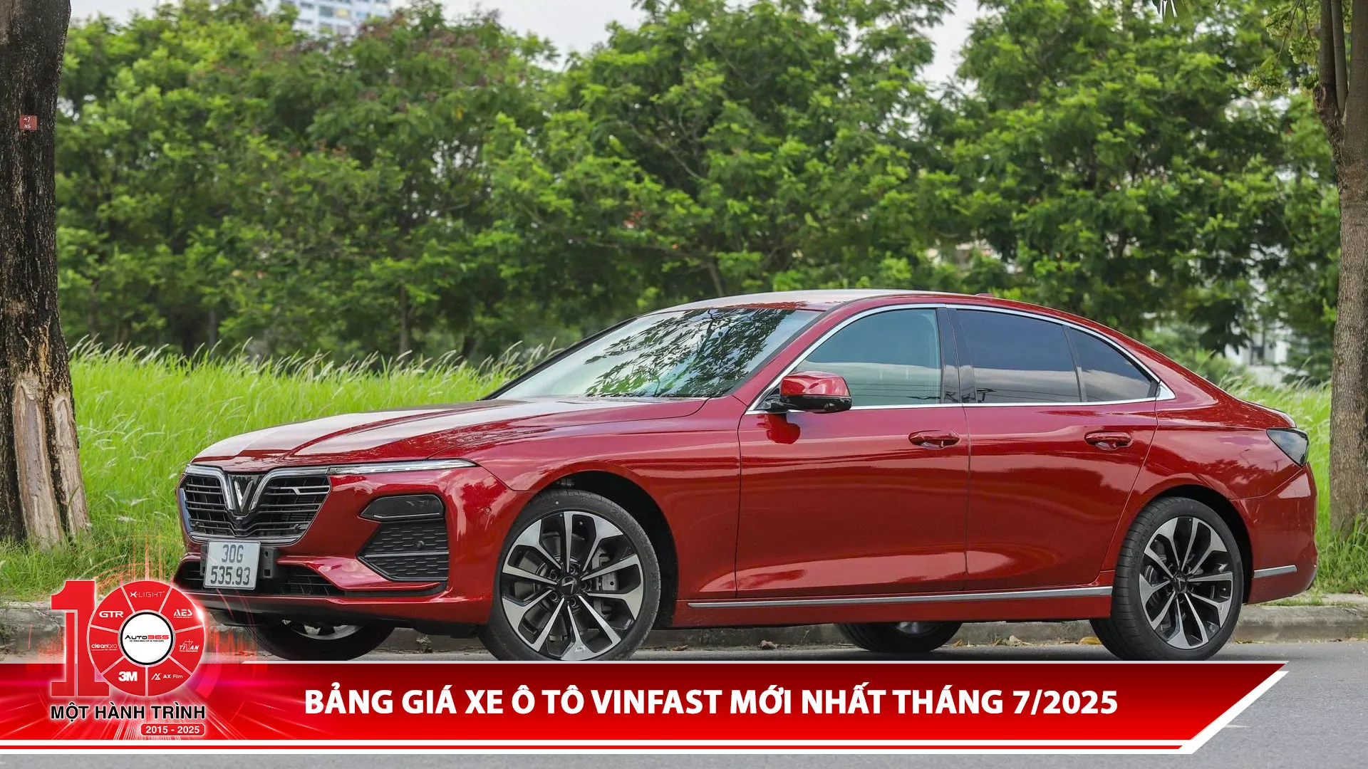 Bảng giá xe ô tô Vinfast mới nhất tháng 7/2025