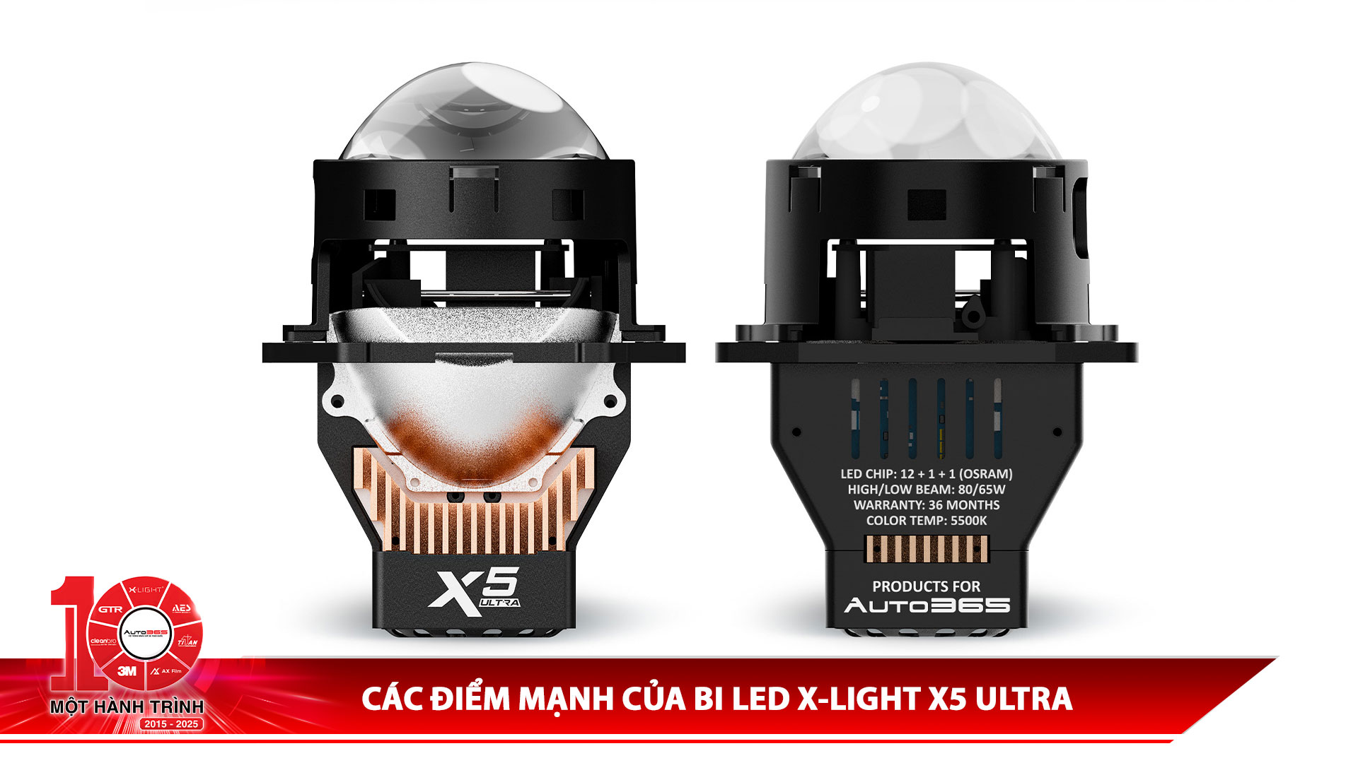 Các điểm mạnh của Bi LED X-Light X5 Ultra
