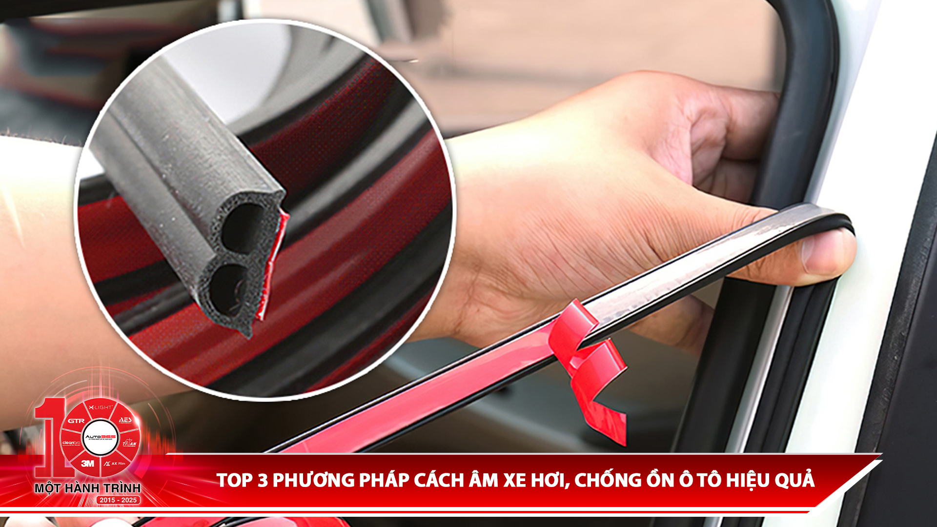 Top 3 phương pháp cách âm xe hơi, chống ồn ô tô hiệu quả