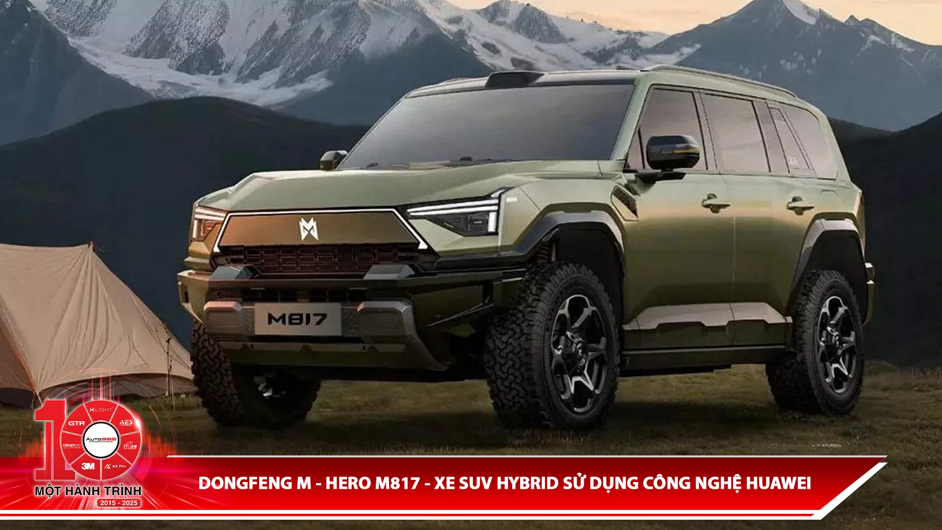 Dongfeng M - Hero M817 - xe suv Hybrid sử dụng công nghệ Huawei