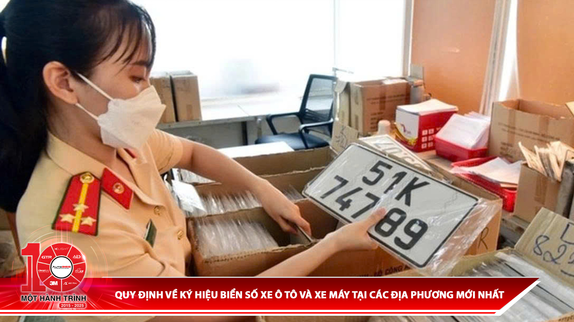 Quy định về ký hiệu biển số xe ô tô và xe máy tại các địa phương mới nhất