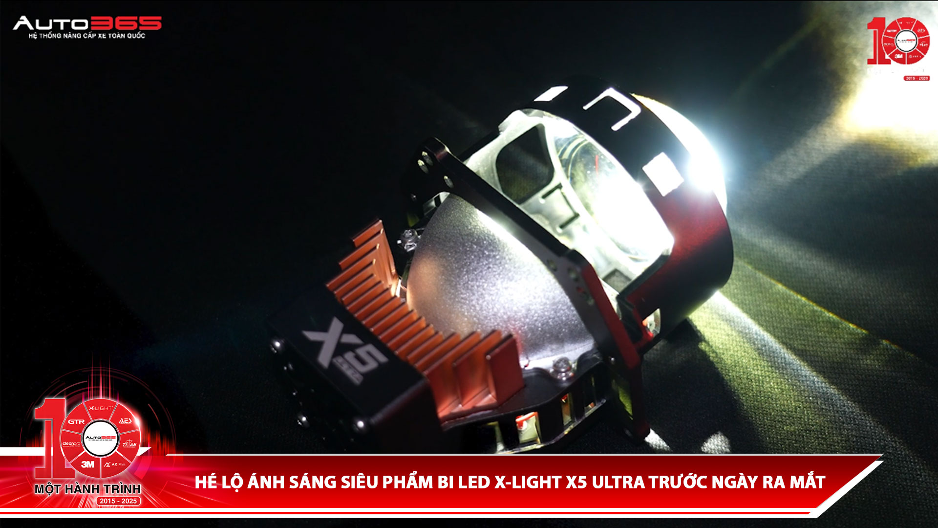 Lộ diện ánh sáng của siêu phẩm Bi LED X-Light X5 Ultra trước ngày ra mắt