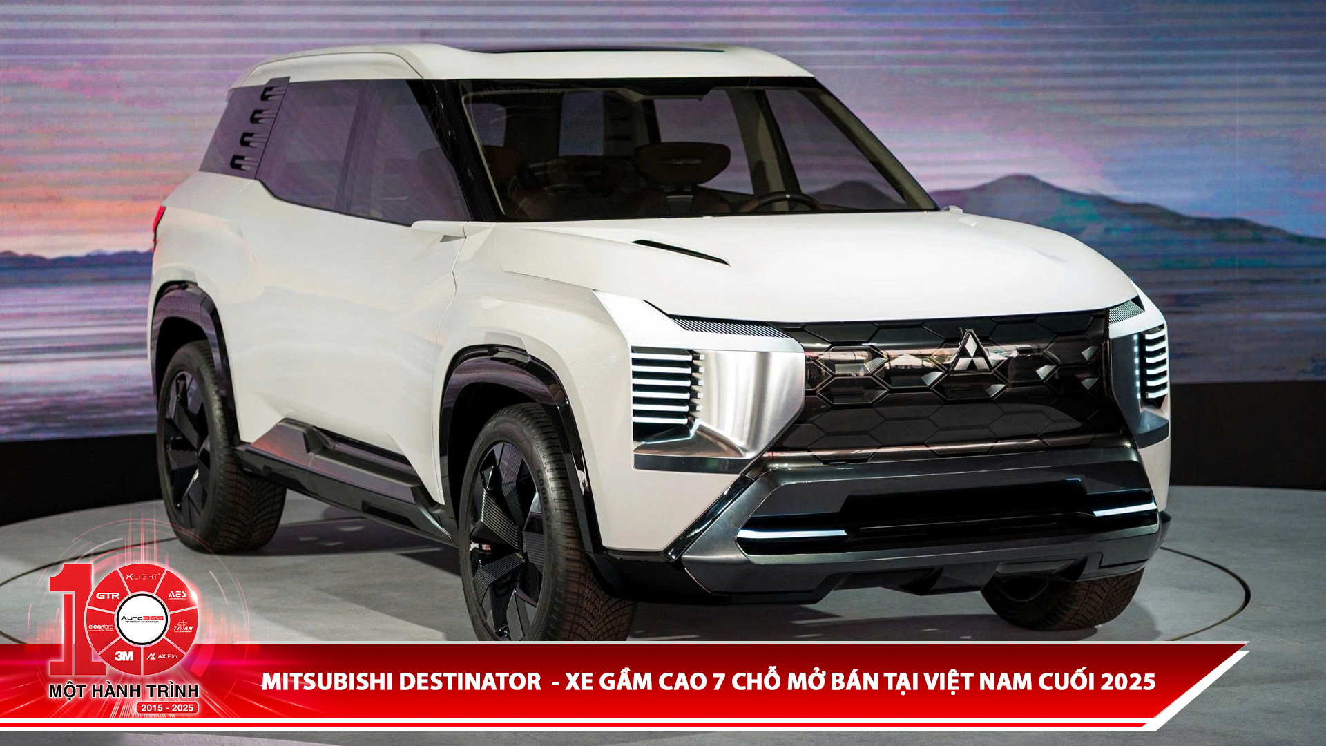Mitsubishi Destinator - xe gầm cao 7 chỗ mở bán tại Việt Nam cuối 2025