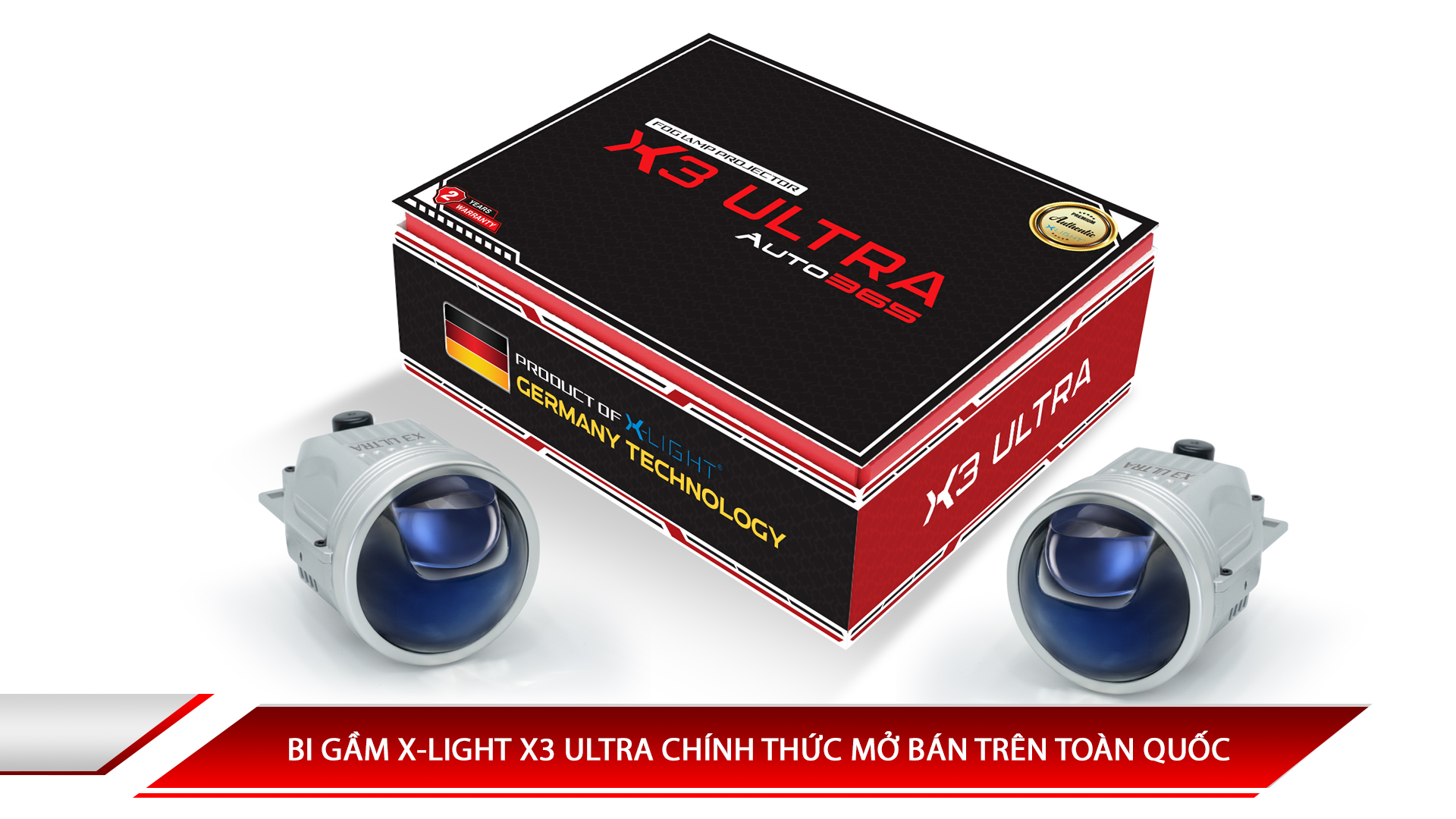 Bi gầm X-Light X3 Ultra chính thức mở bán trên toàn quốc