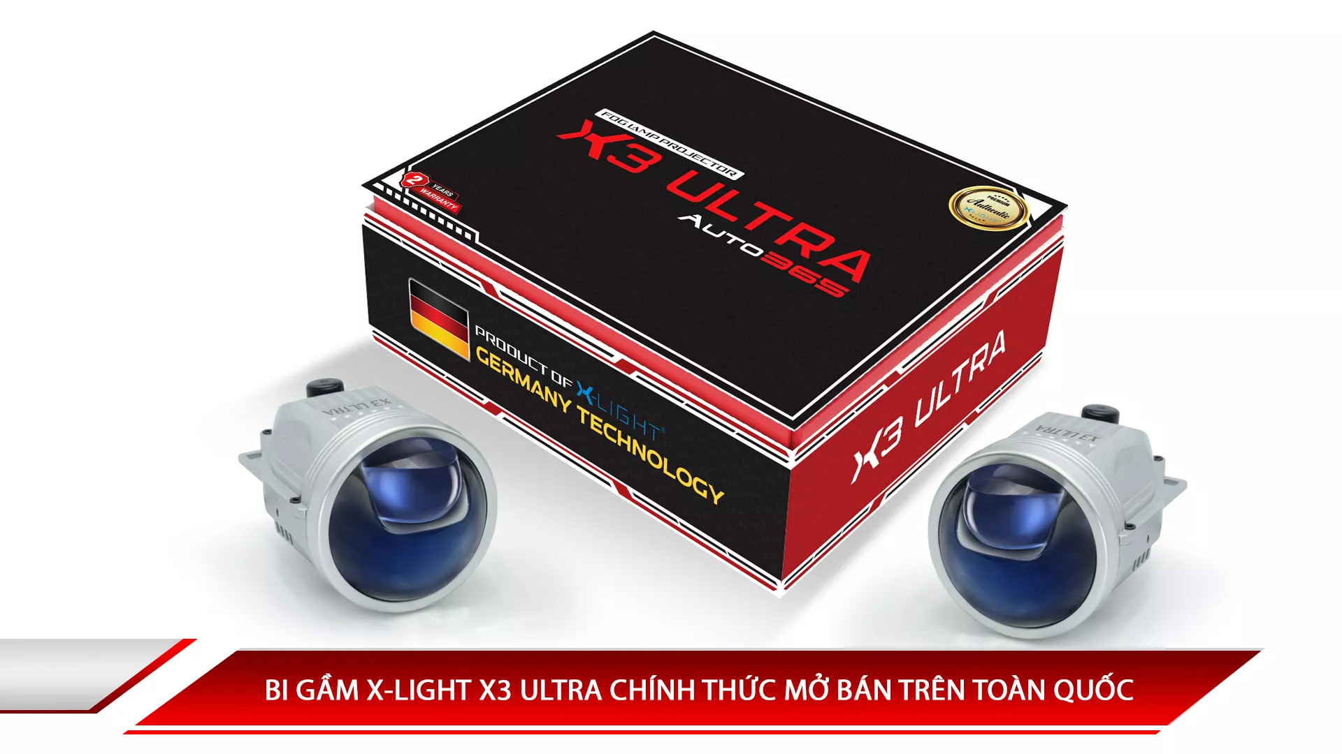 Bi gầm X-Light X3 Ultra chính thức mở bán trên toàn quốc