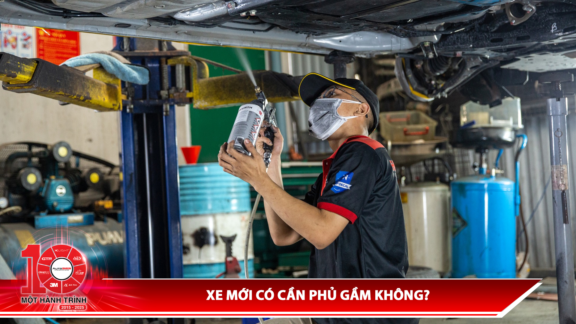 Có nên phủ gầm cho xe mới?