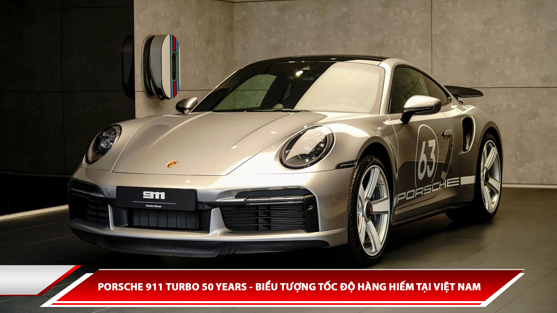 Porsche 911 Turbo 50 years - biểu tượng tốc độ hàng hiếm tại Việt Nam