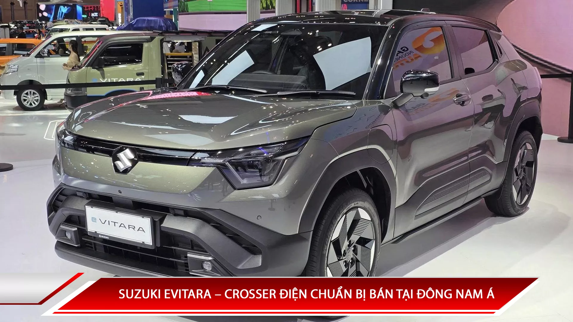 Suzuki Evitara - Crosser điện chuẩn bị bán tại khu vực Đông Nam Á