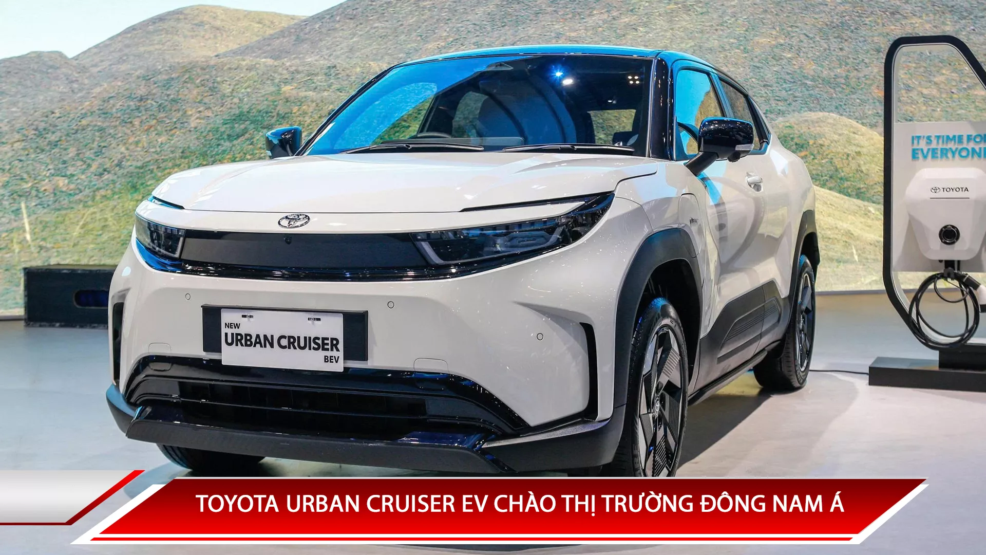 Toyota Urban Cruiser EV chào thị trường Đông Nam Á