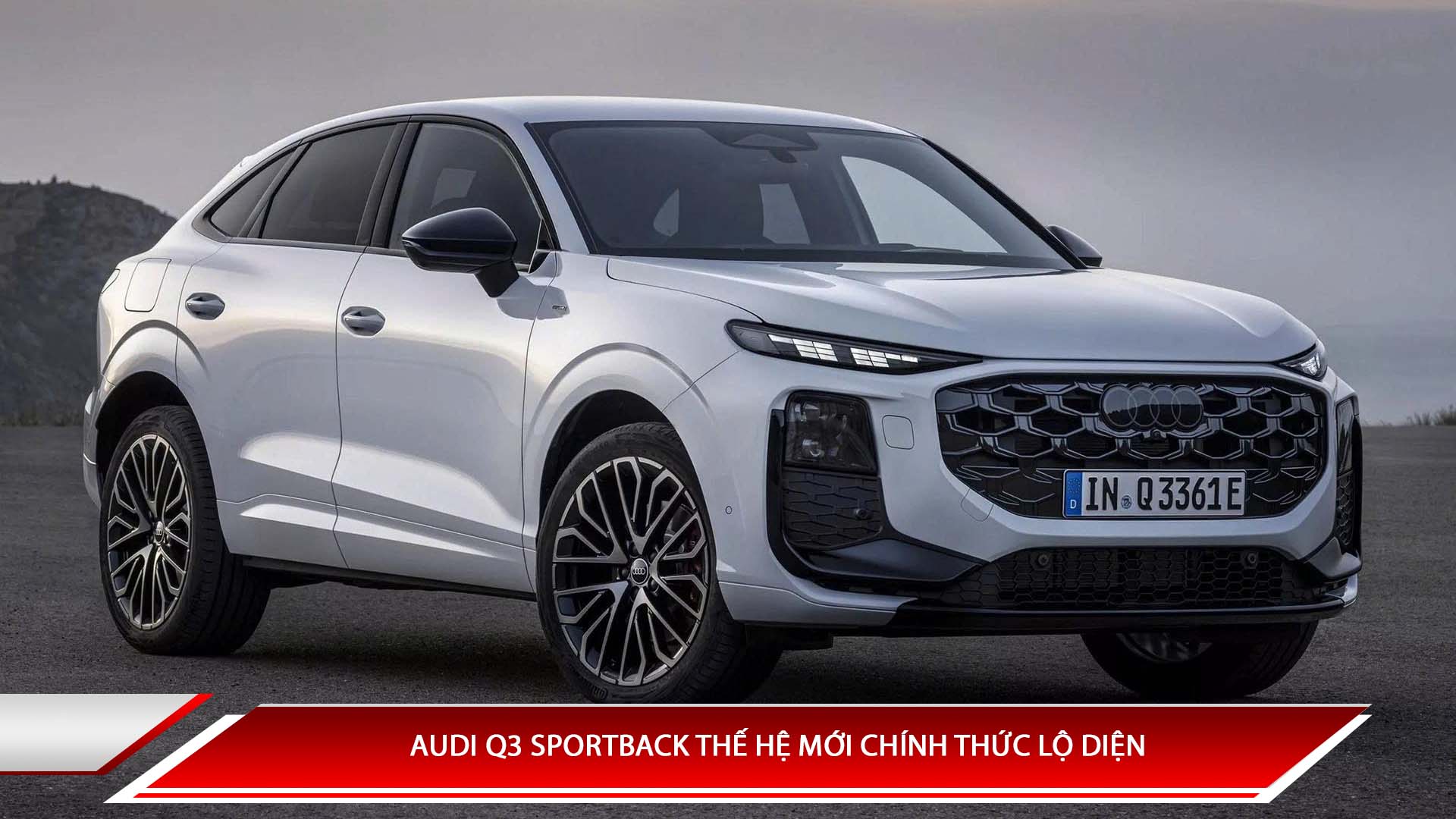 Audi Q3 Sportback thế hệ mới chính thức lộ diện
