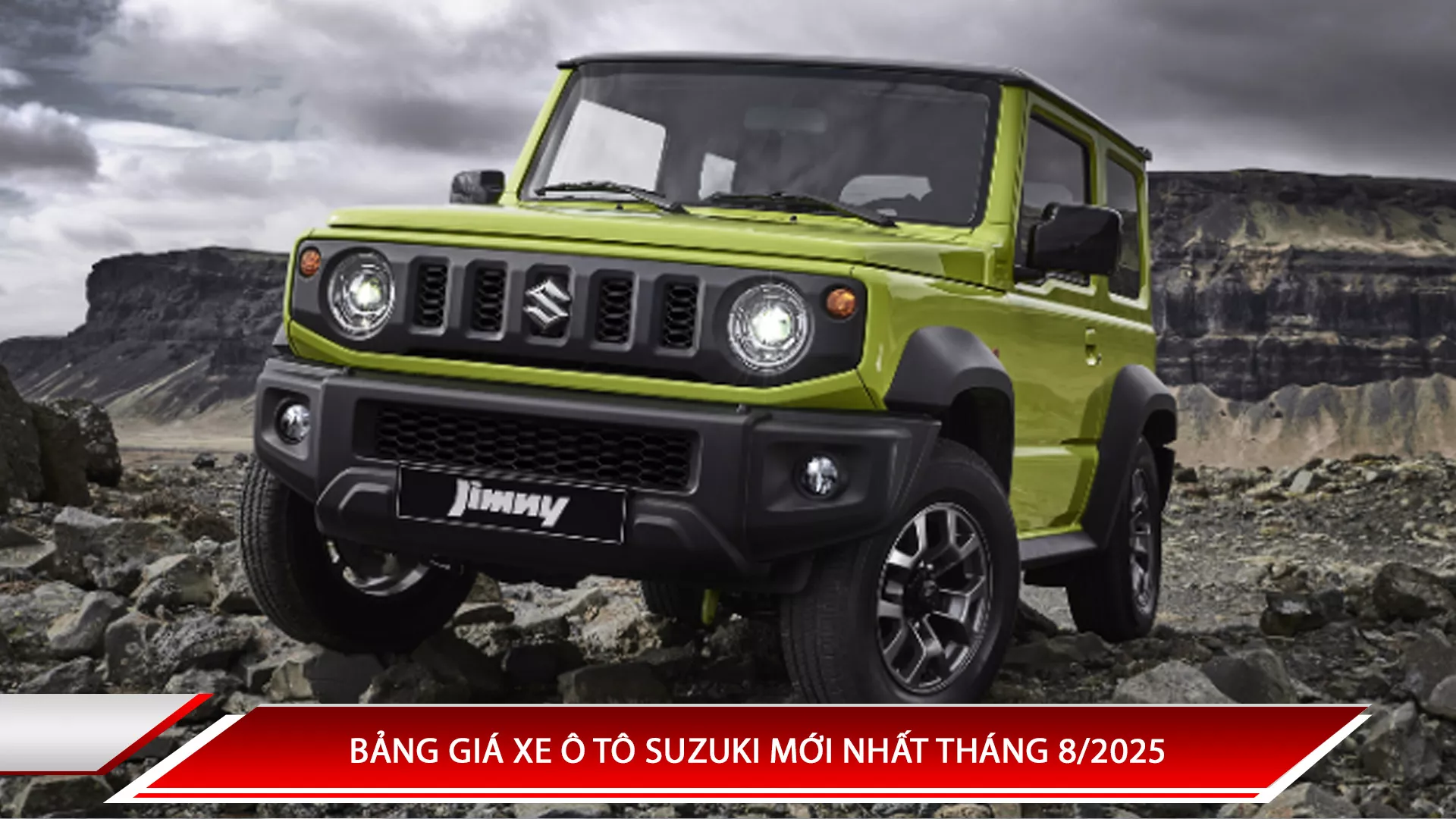 Bảng giá xe ô tô Suzuki mới nhất tháng 8/2025