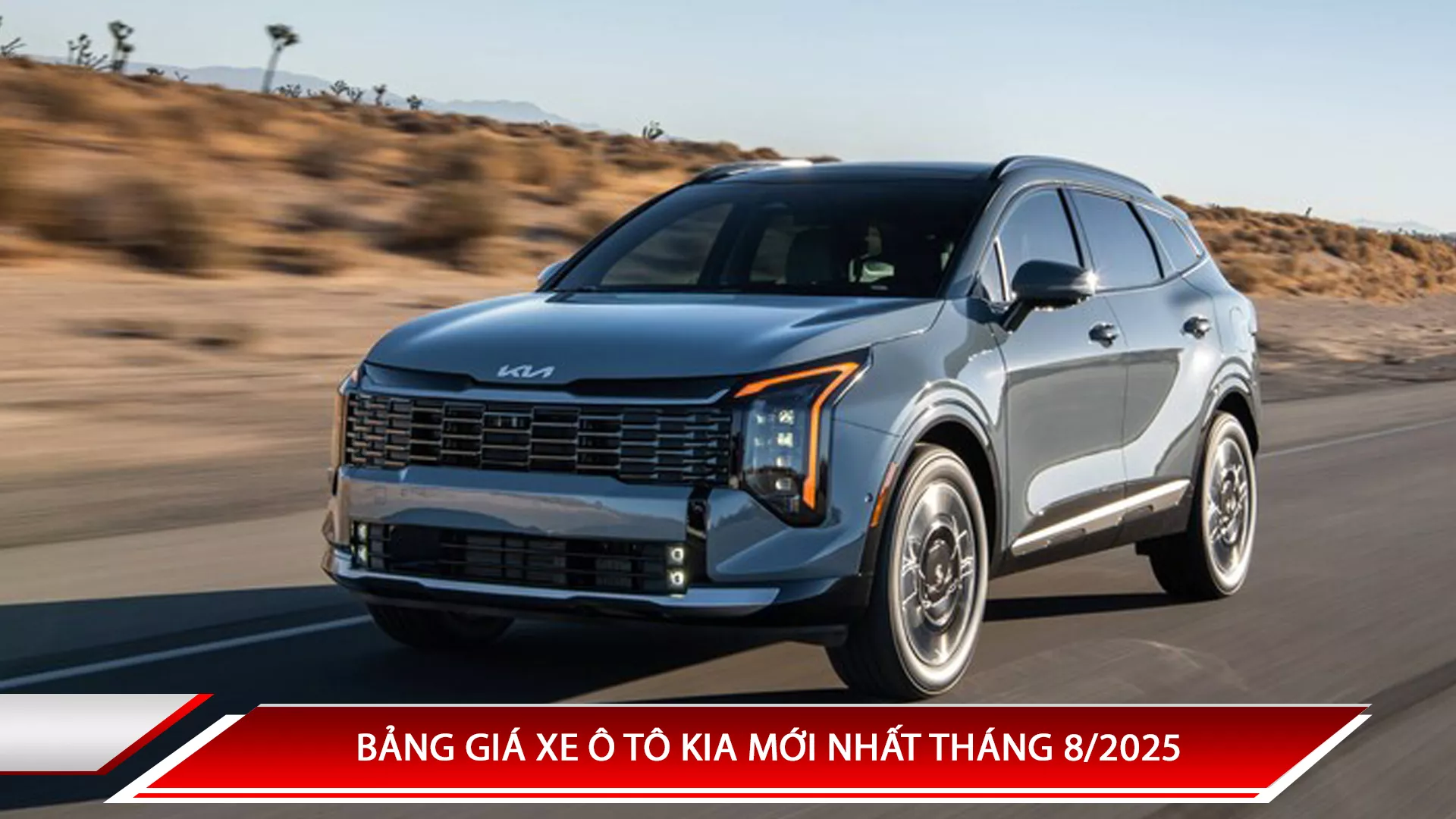 Bảng giá xe ô tô KIA mới nhất tháng 8/2025